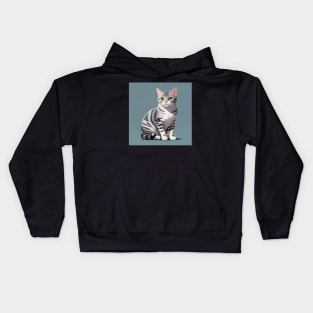 American Shorthair CAT Kids Hoodie